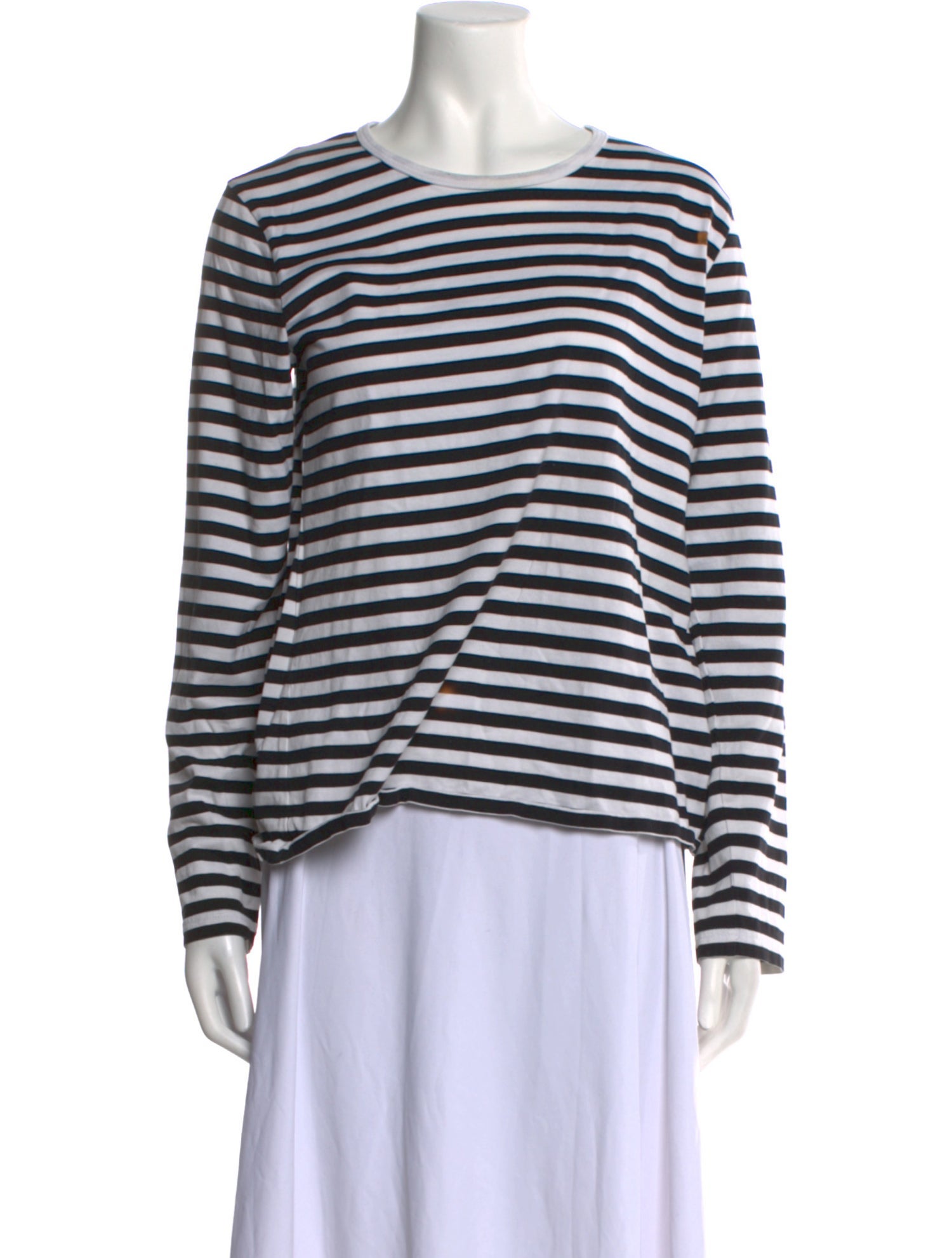 Marimekko Striped Crew Neck Top