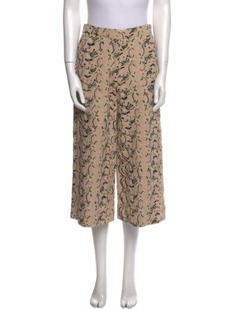 Marimekko Floral Print Wide Leg Pants