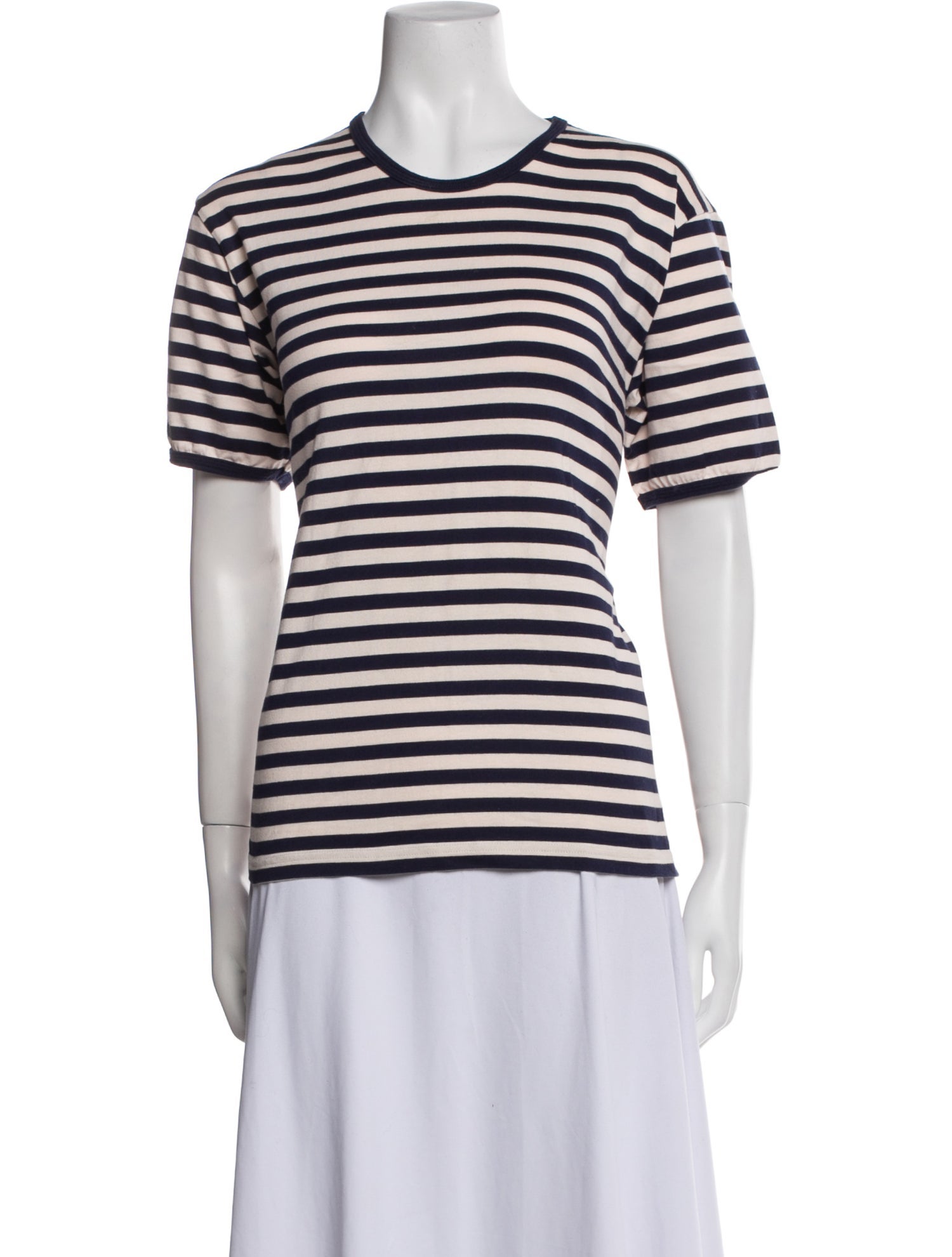 Marimekko Striped Crew Neck T-Shirt