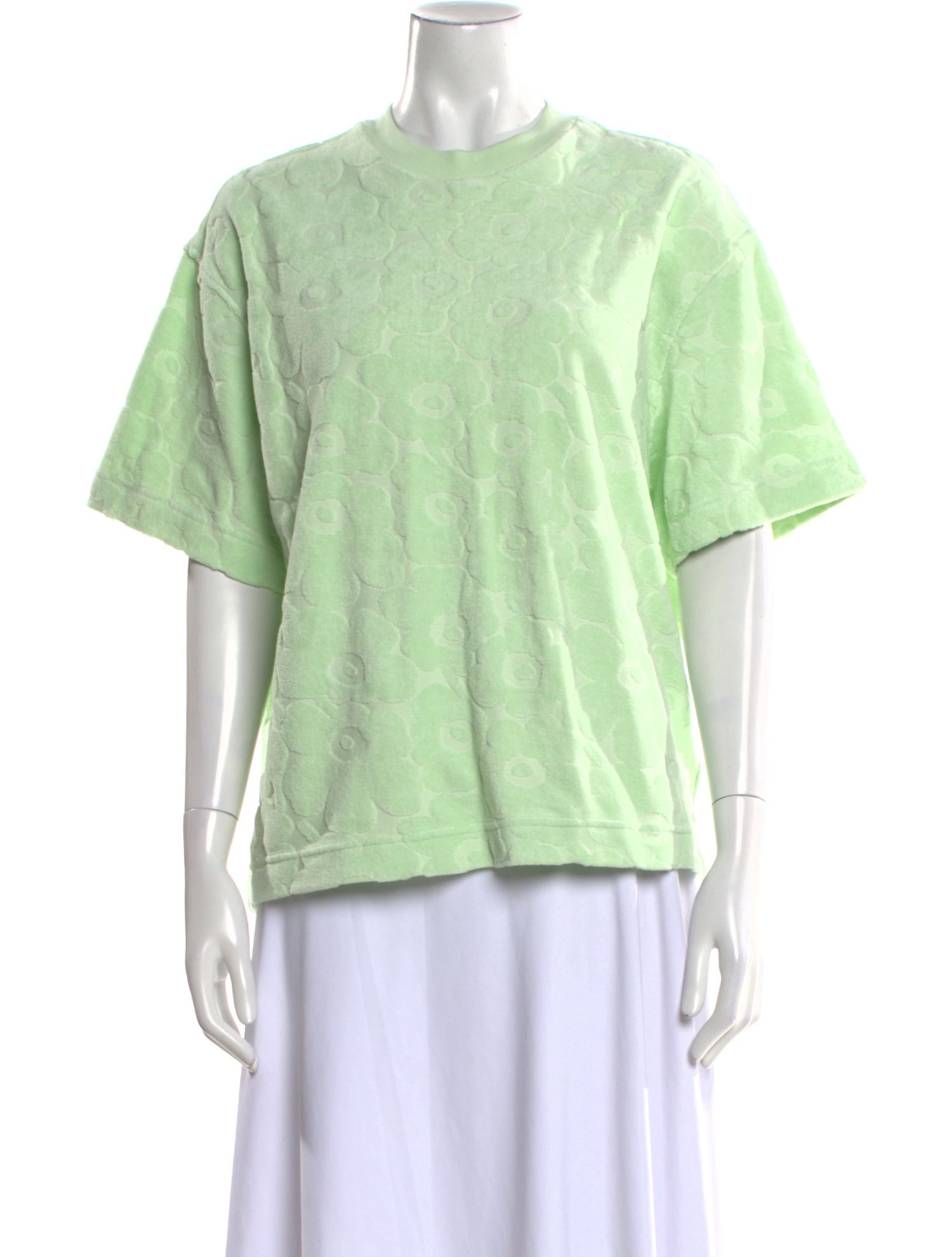 Marimekko Crew Neck Short Sleeve Sweatshirt