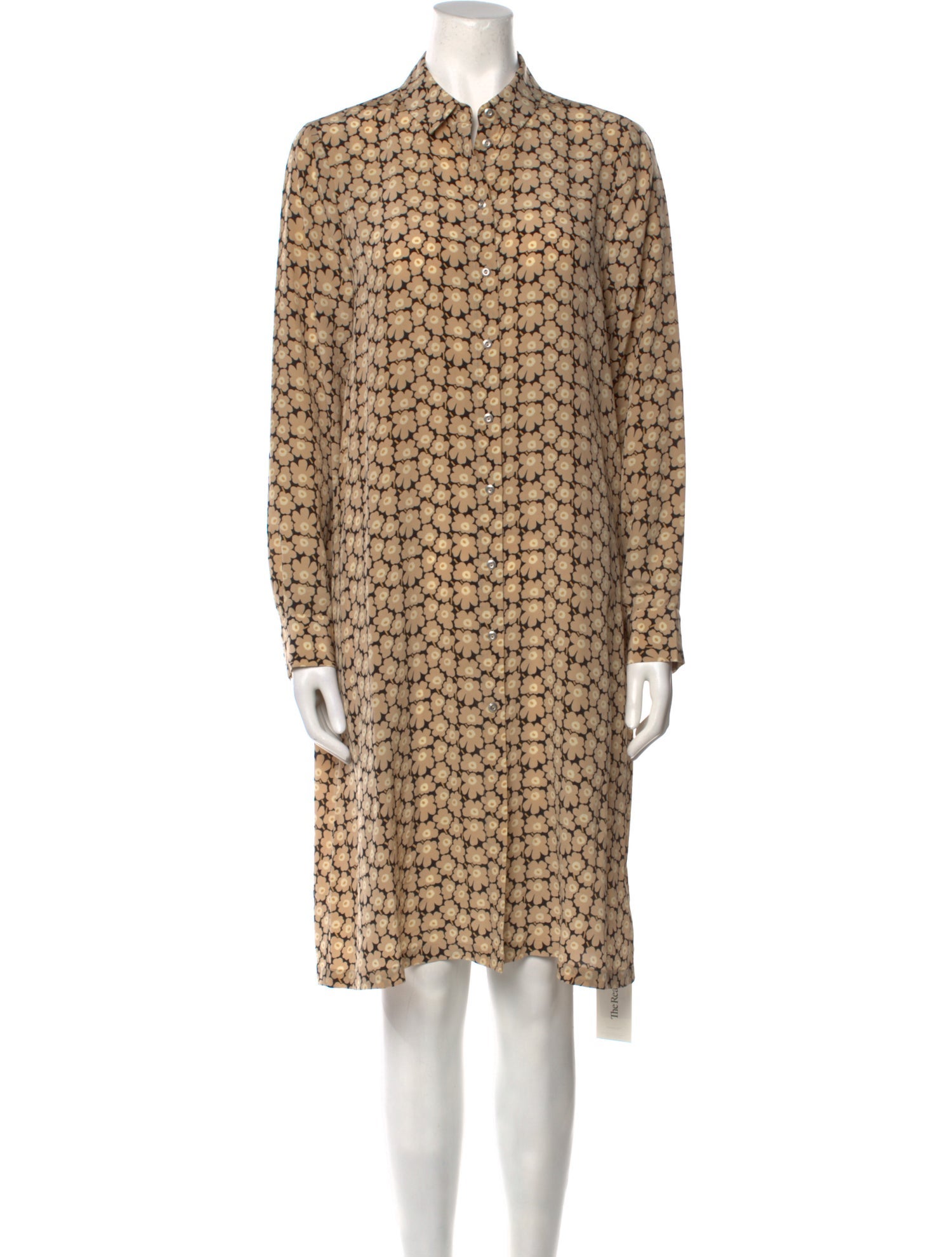 Marimekko Silk Knee-Length Dress