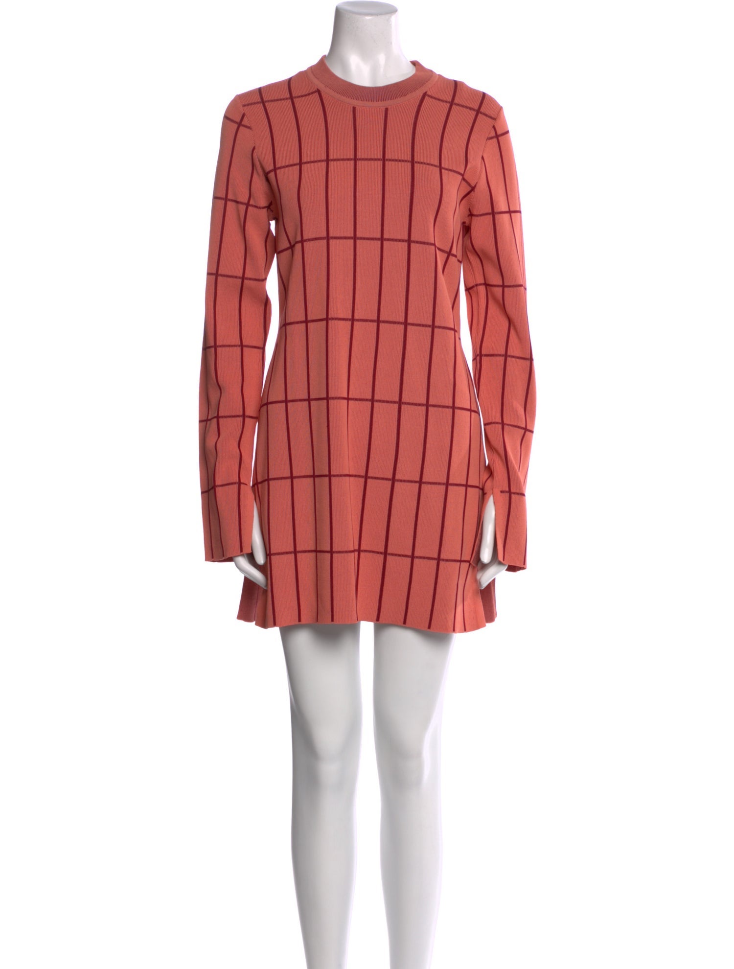 Marimekko Plaid Print Mini Dress w/ Tags