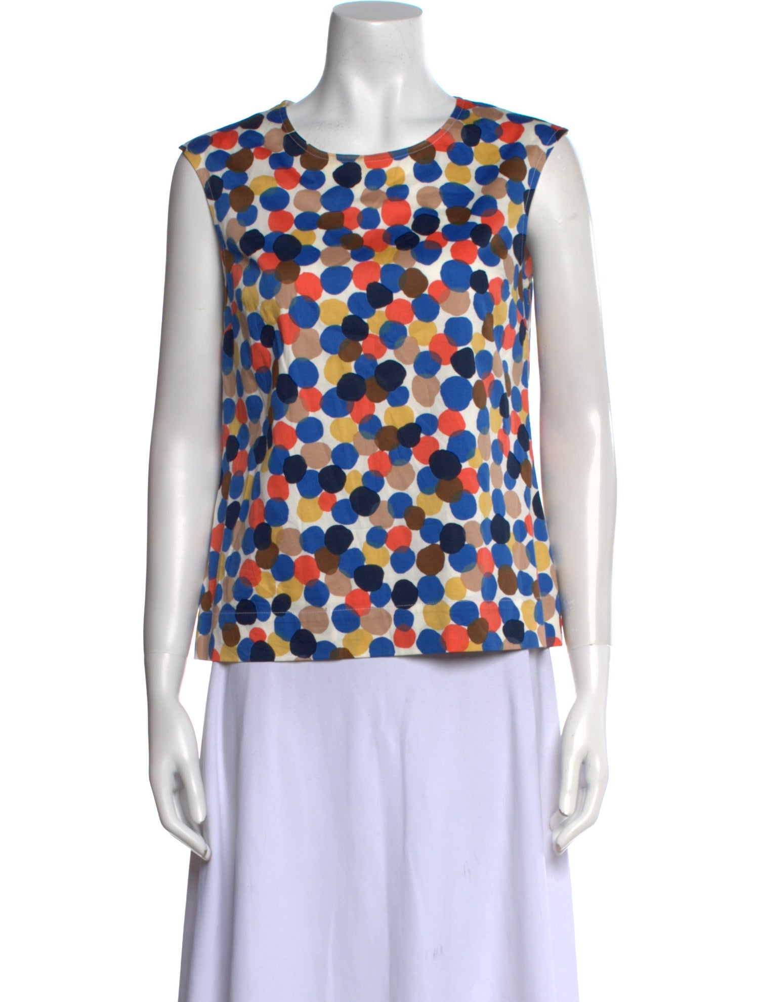 Marimekko Printed Crew Neck Top