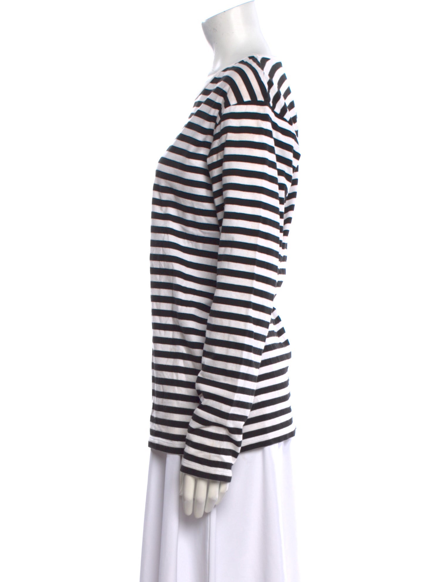 Marimekko Striped Crew Neck T-Shirt