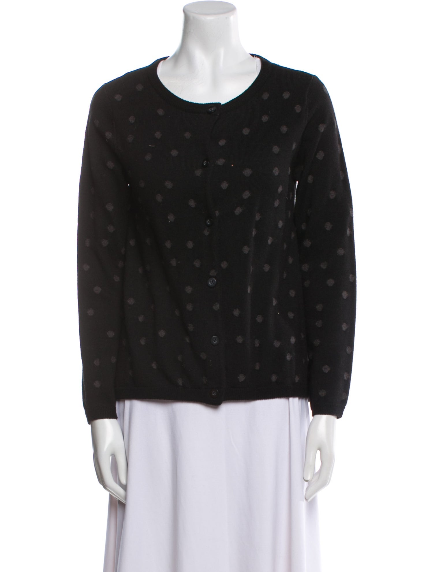 Marimekko Wool Polka Dot Print Jacket