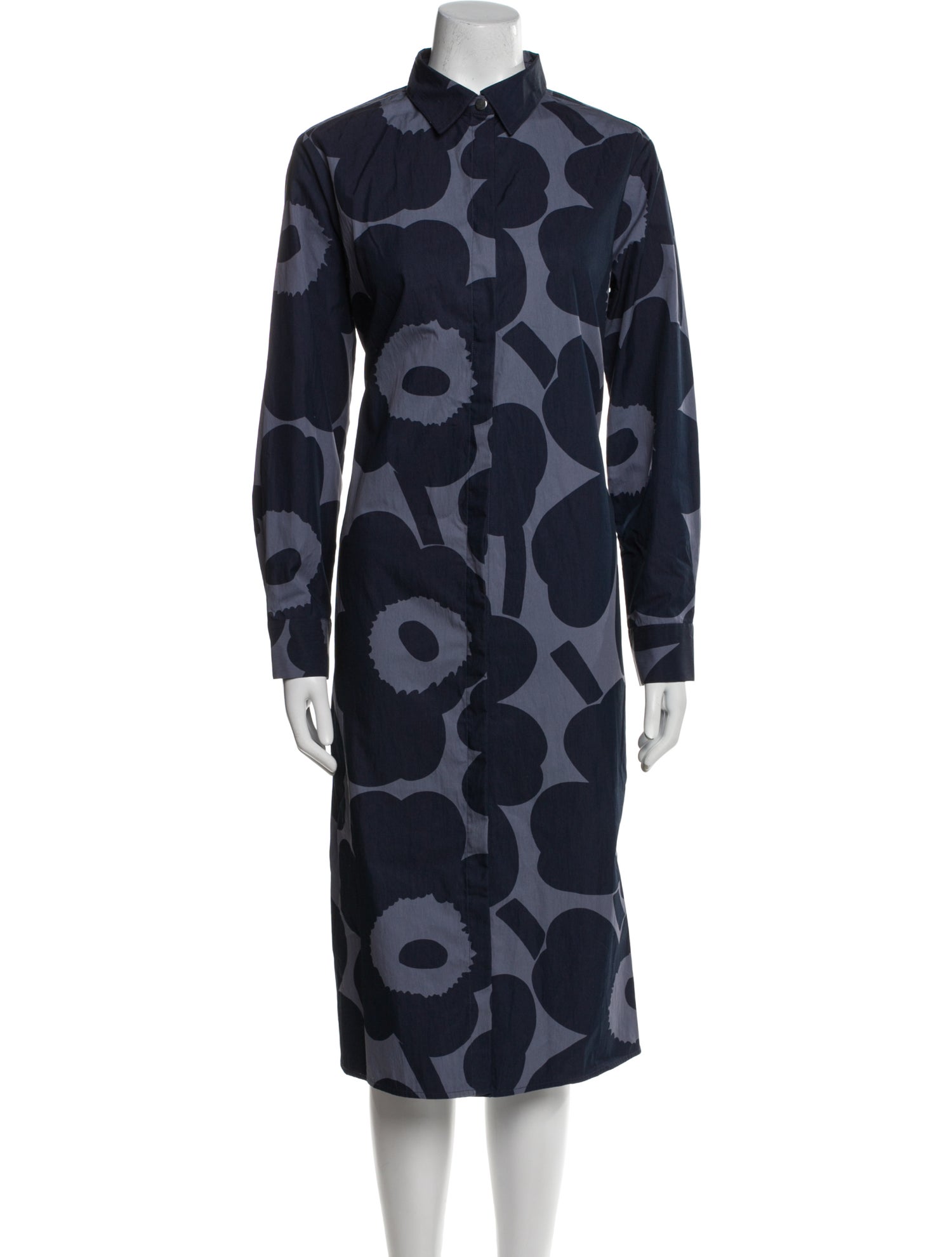 Marimekko Floral Print Midi Length Dress w/ Tags