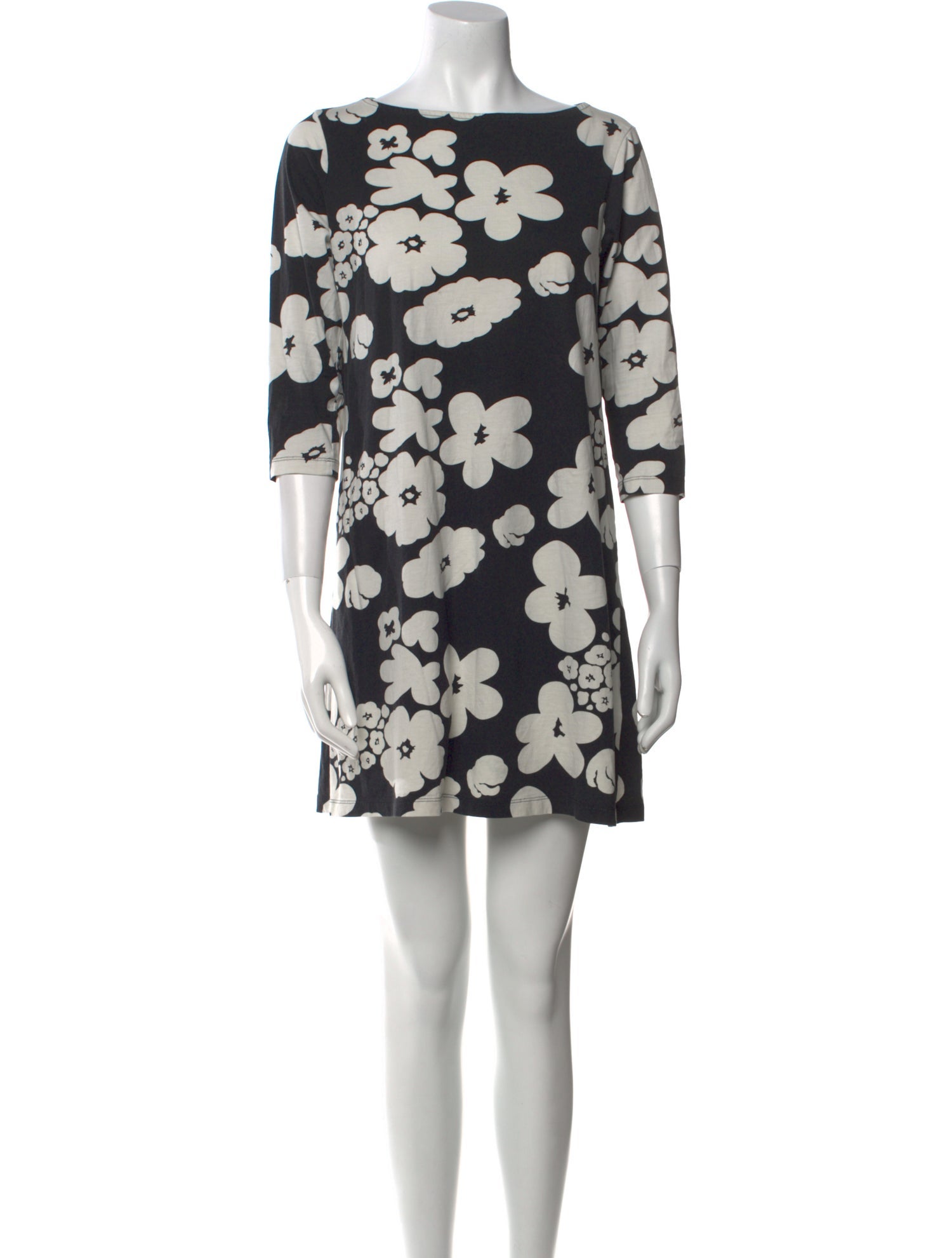 Marimekko Floral Print Mini Dress