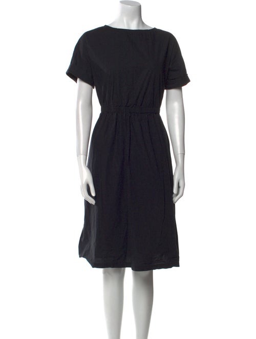 Marimekko Bateau Neckline Knee-Length Dress