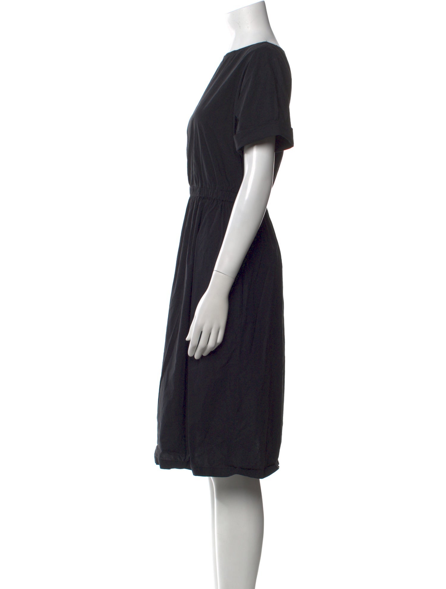 Marimekko Bateau Neckline Knee-Length Dress