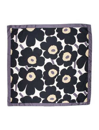 Marimekko Floral Print Scarf