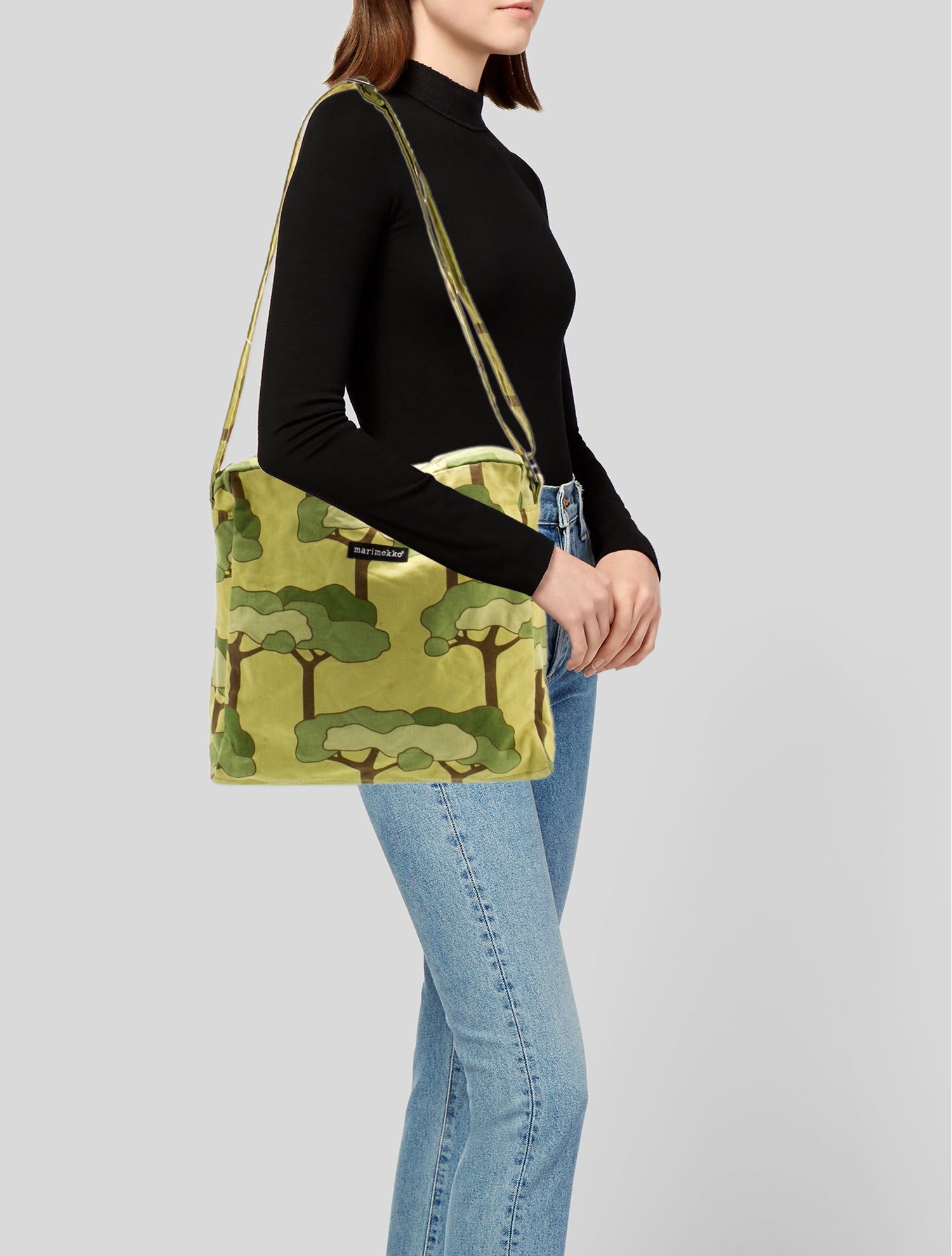 Marimekko Canvas Messenger Bag