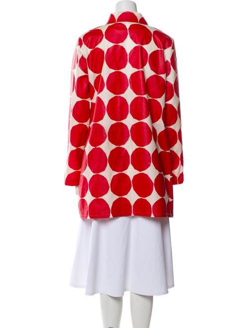 Marimekko Polka Dot Print Trench Coat