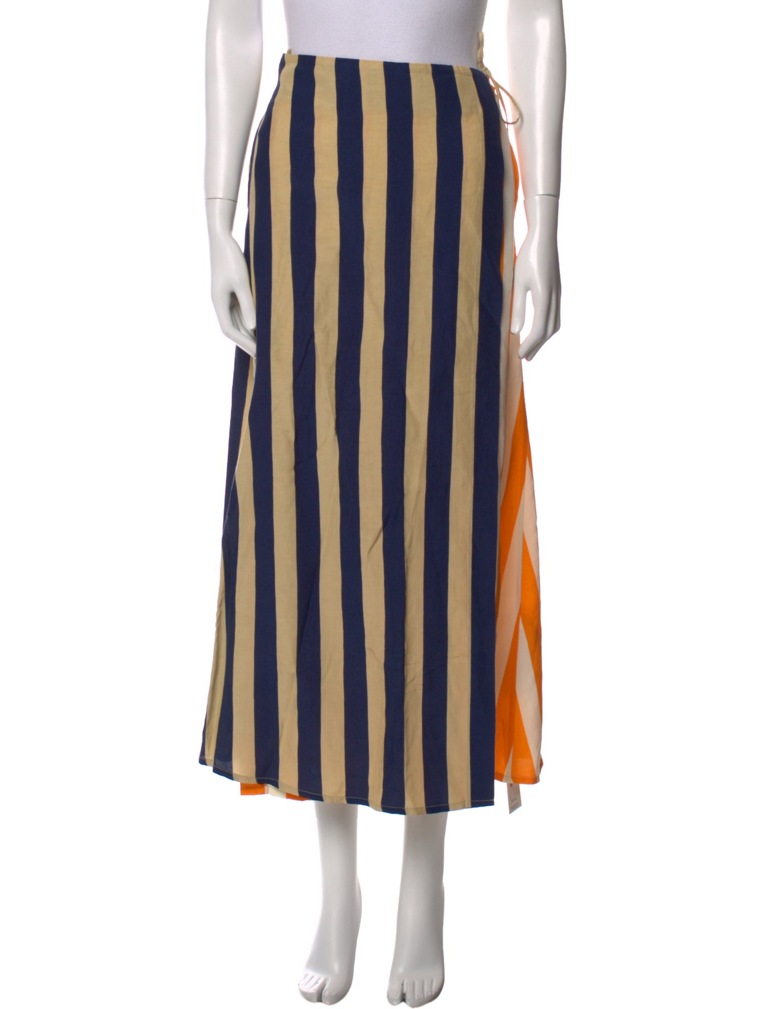 Marimekko Striped Midi Length Skirt