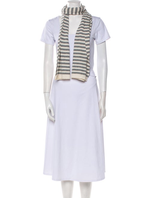 Marimekko Silk Striped Scarf