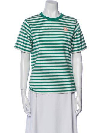 Marimekko Striped Crew Neck T-Shirt