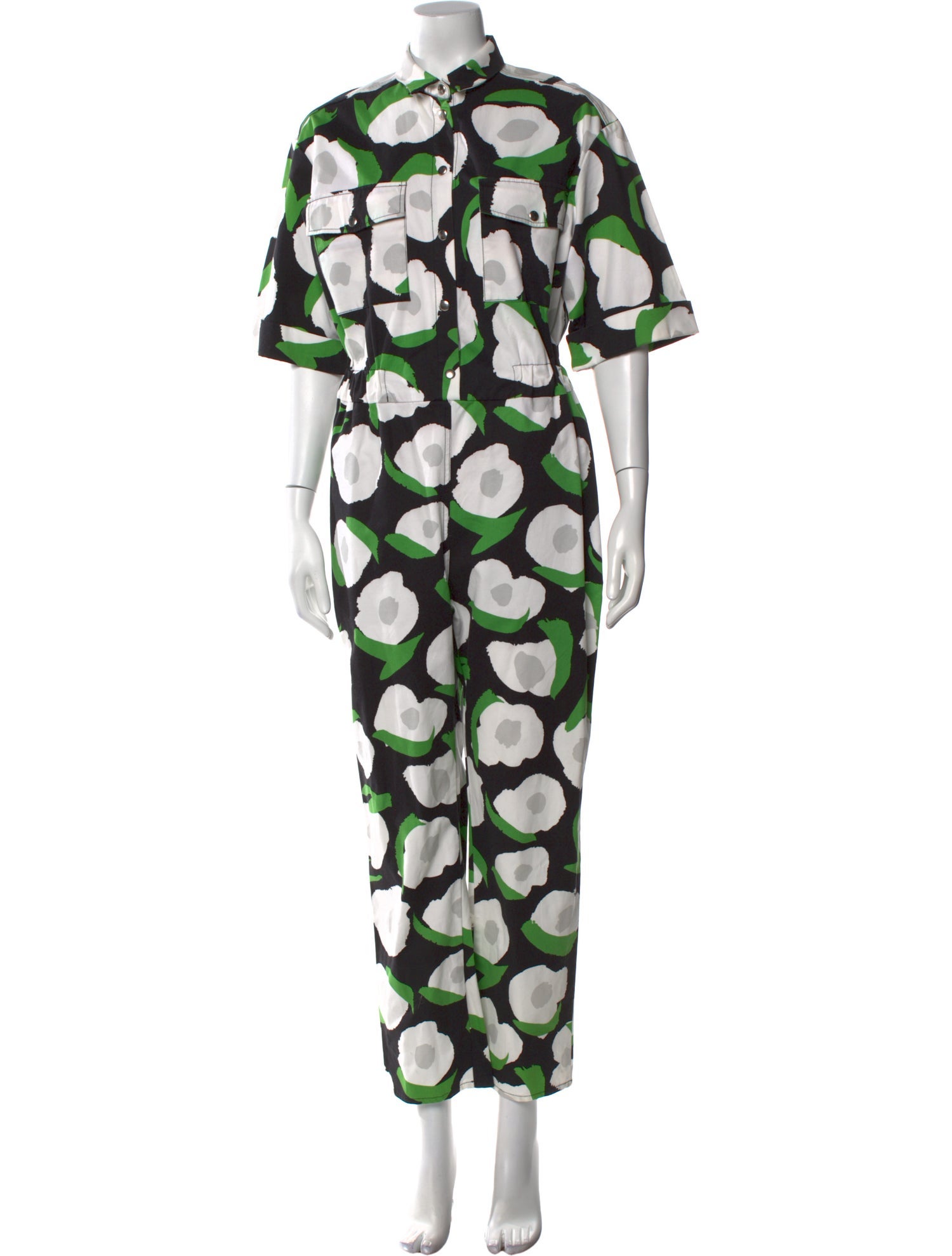 Marimekko Printed V-Neck Jumpsuit