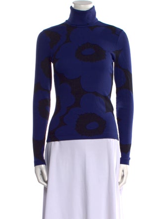 Marimekko Printed Turtleneck Sweatshirt