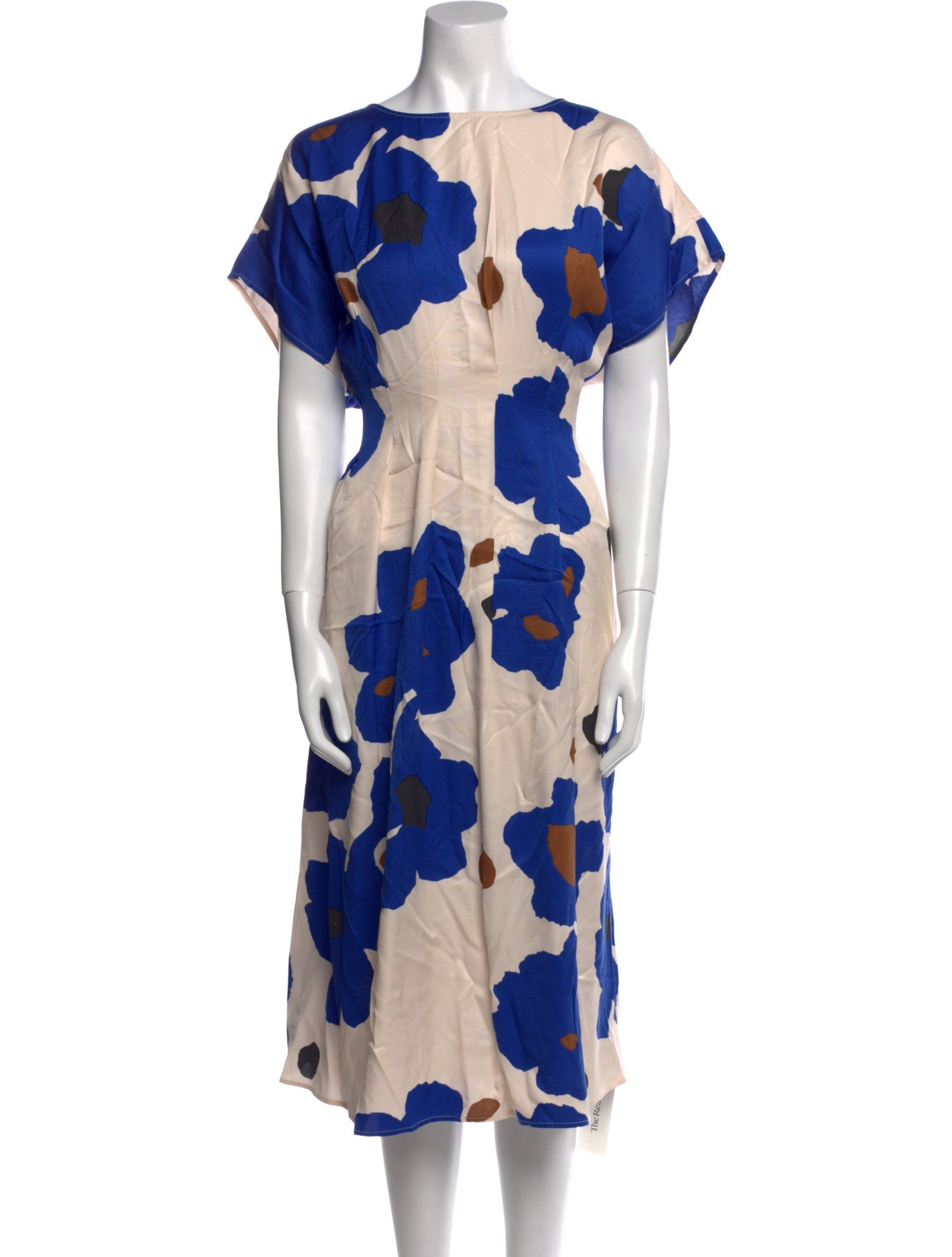 Marimekko Floral Print Midi Length Dress