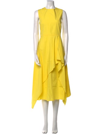 Marimekko Crew Neck Midi Length Dress