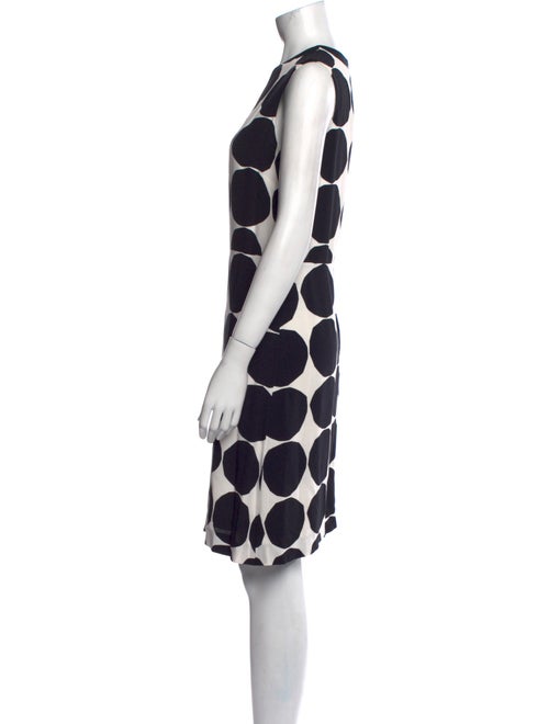 Marimekko Polka Dot Print Knee-Length Dress