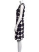 Marimekko Polka Dot Print Knee-Length Dress