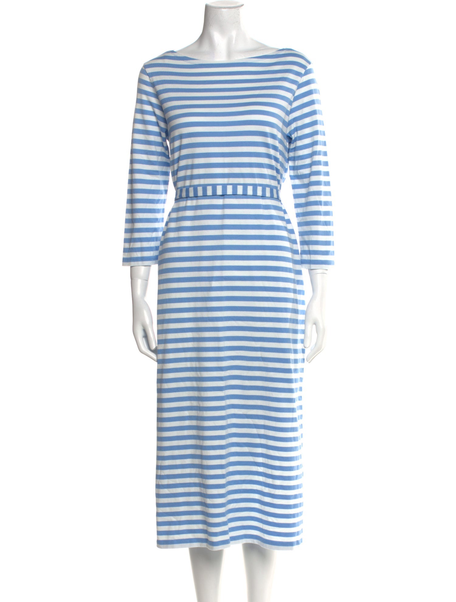 Marimekko Striped Midi Length Dress