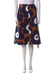 Marimekko Floral Print Knee-Length Skirt
