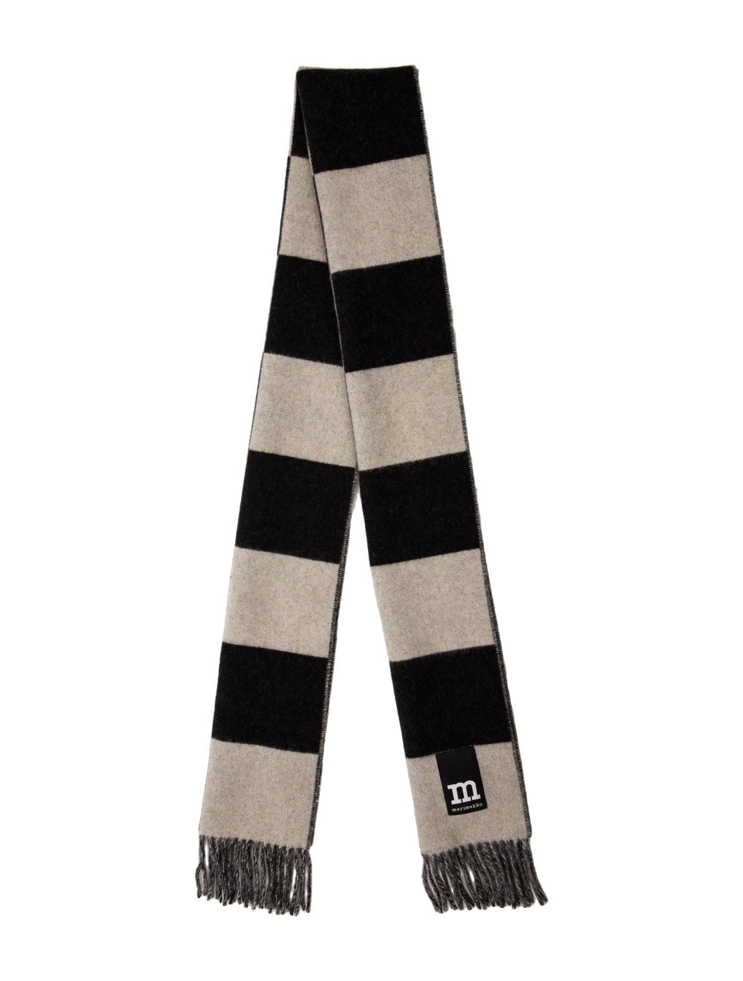 Marimekko Wool Striped Scarf w/ Tags