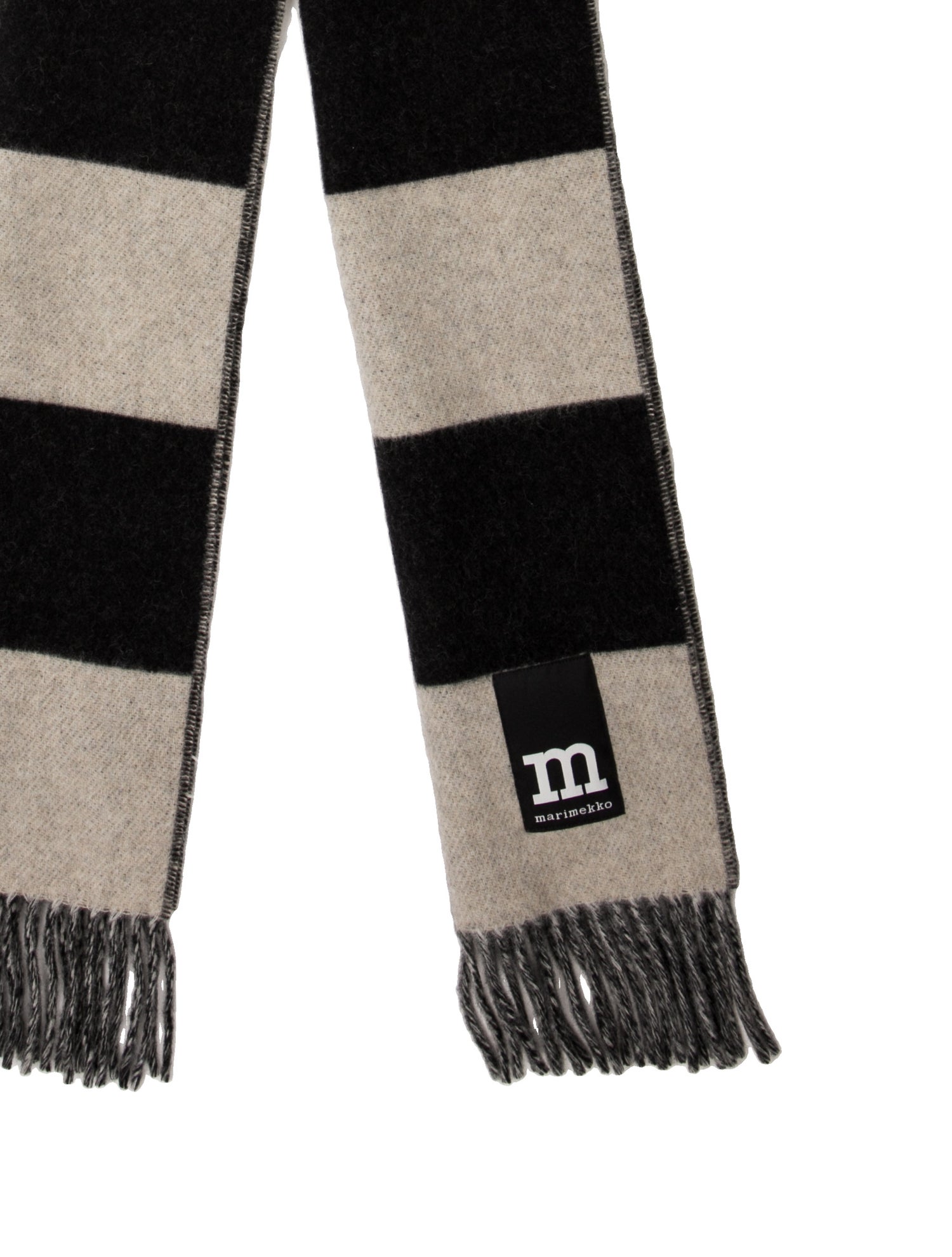 Marimekko Wool Striped Scarf w/ Tags