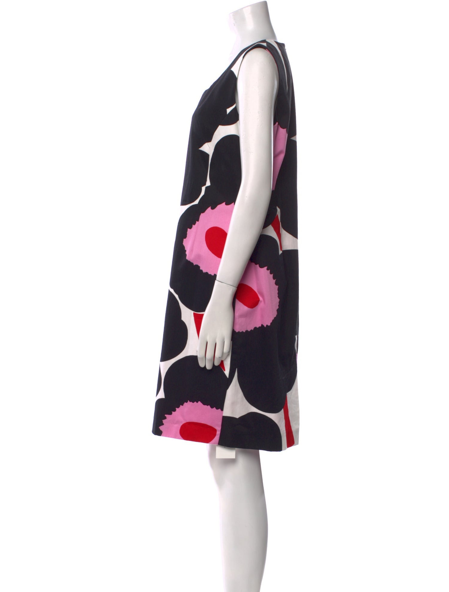 Marimekko Floral Print Knee-Length Dress