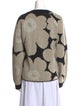 Marimekko Wool Floral Print Sweater