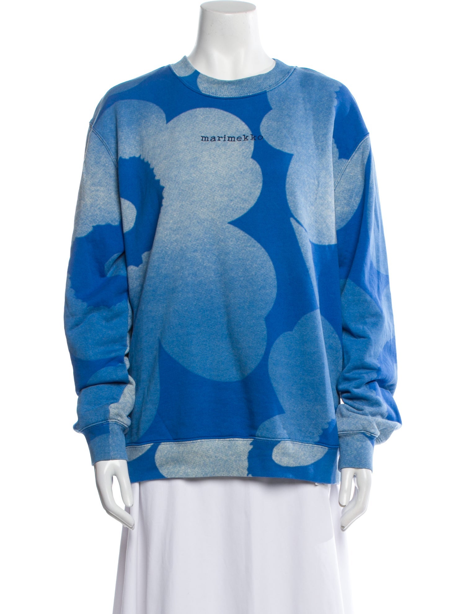 Marimekko Printed Crew Neck Sweatshirt