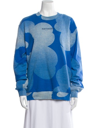 Marimekko Printed Crew Neck Sweatshirt