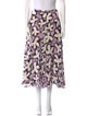 Marimekko Floral Print Midi Length Skirt