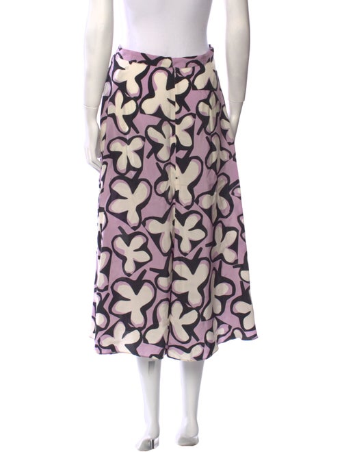 Marimekko Floral Print Midi Length Skirt