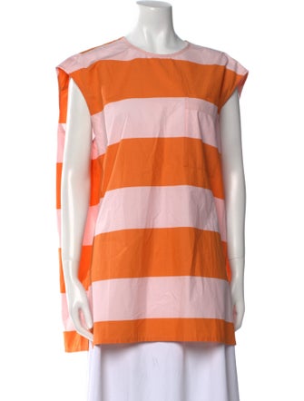 Marimekko Striped Crew Neck Tunic