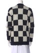 Marimekko Plaid Print V-Neck Sweater