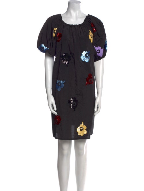 Marimekko Floral Print Mini Dress