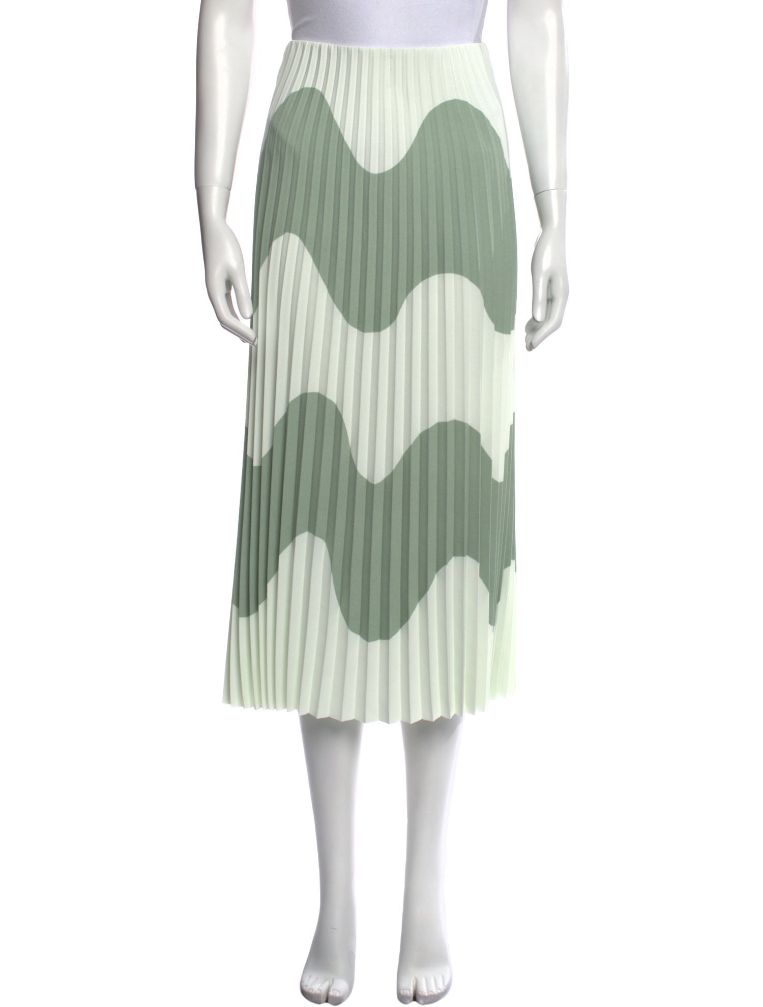 Marimekko Striped Midi Length Skirt