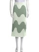 Marimekko Striped Midi Length Skirt