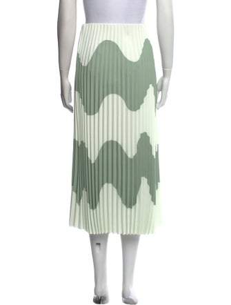 Marimekko Striped Midi Length Skirt