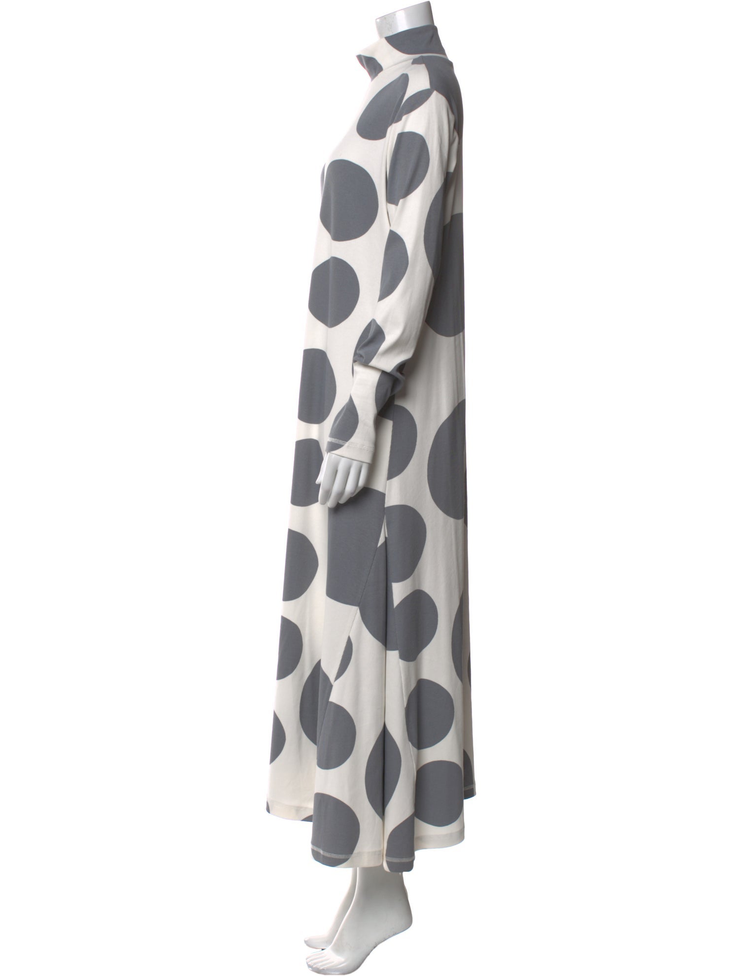 Marimekko Polka Dot Print Long Dress