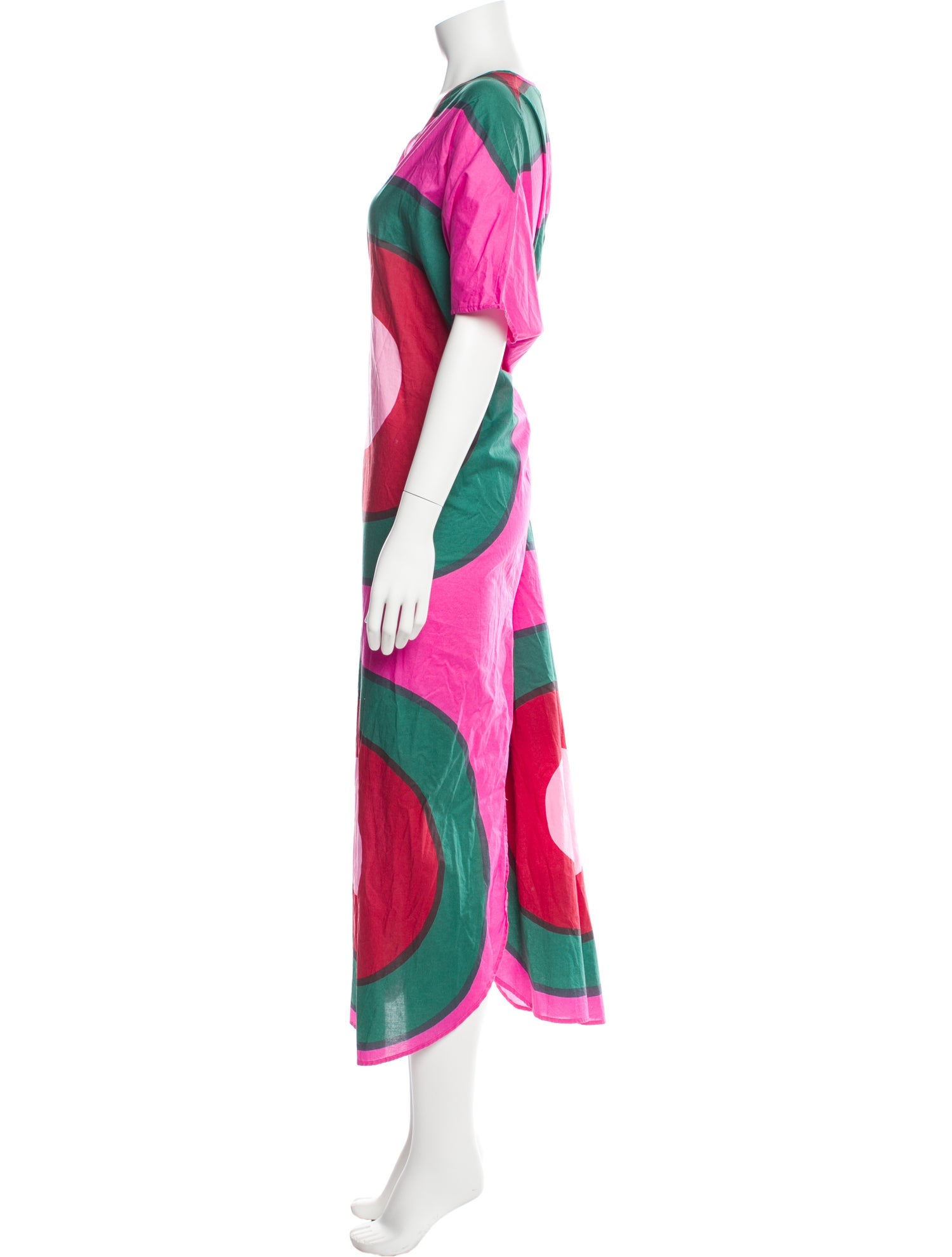 Marimekko Striped Midi Length Dress