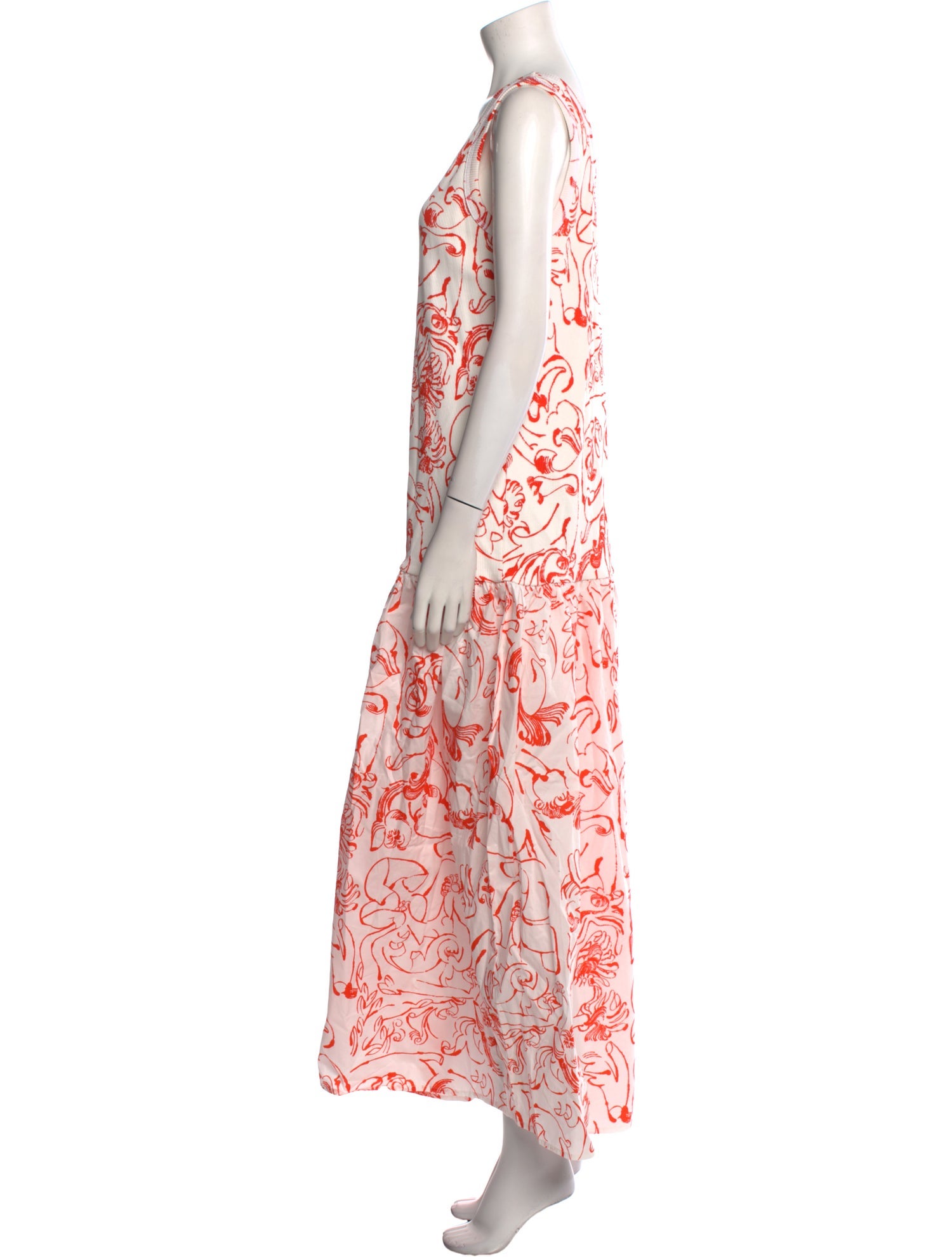 Marimekko Printed Long Dress w/ Tags
