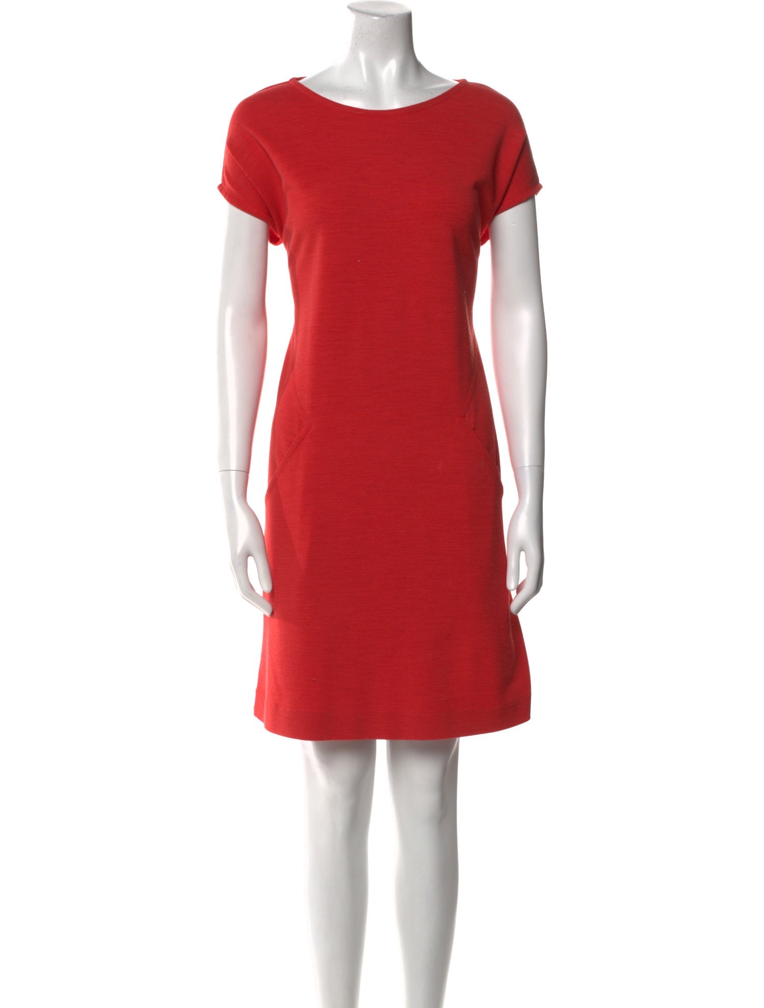 Marimekko Bateau Neckline Knee-Length Dress