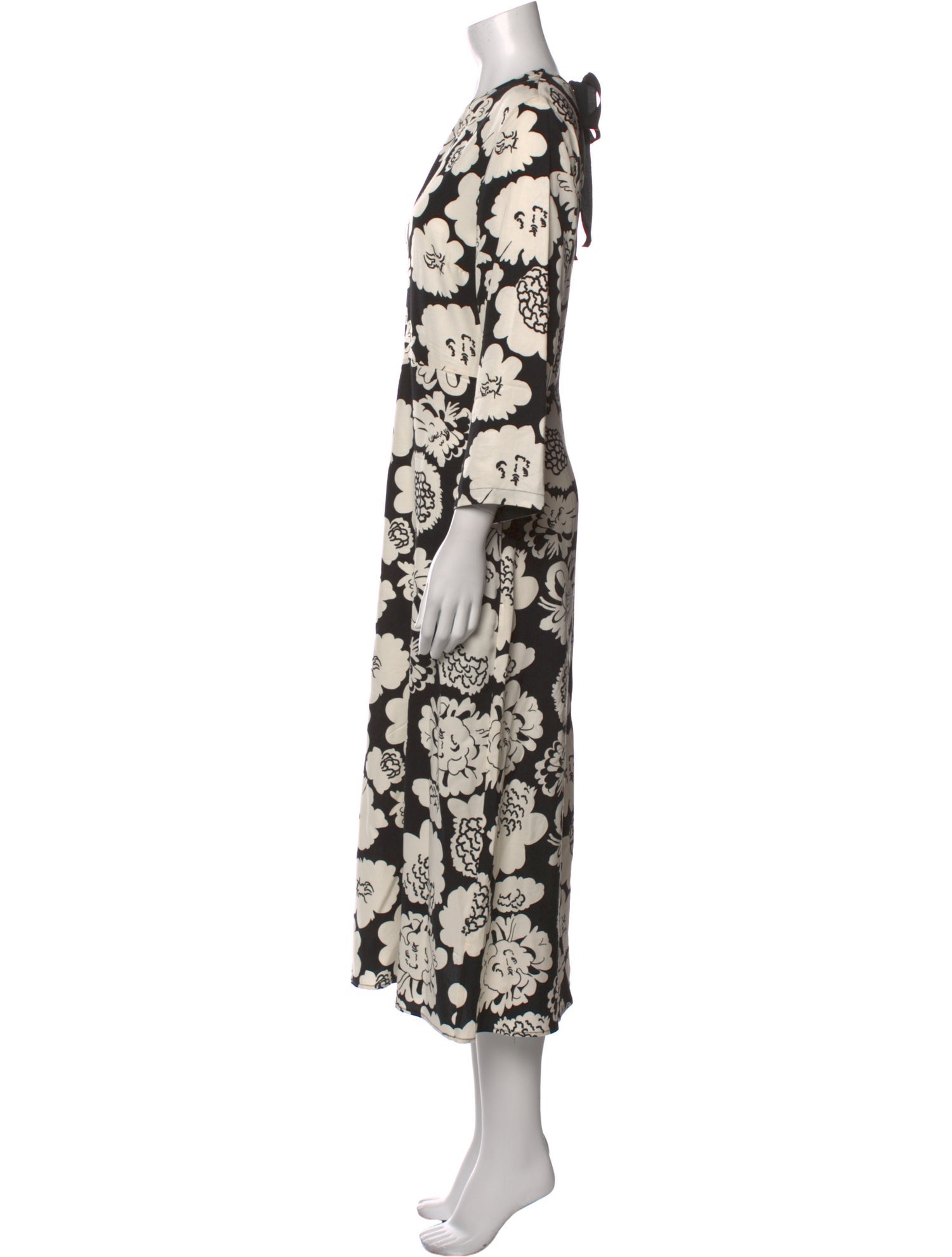 Marimekko Floral Print Long Dress