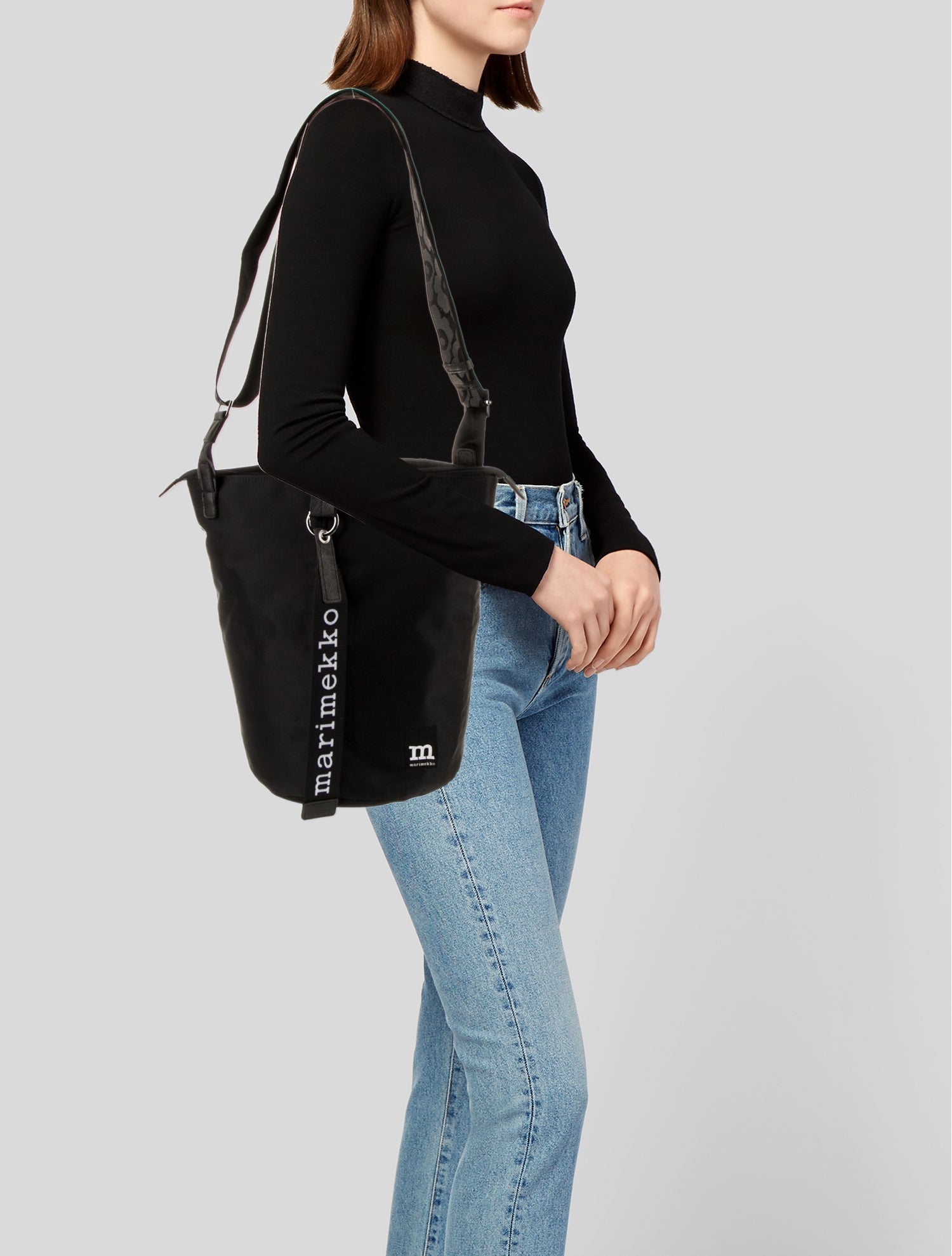 Marimekko Nylon Bucket Bag w/ Tags