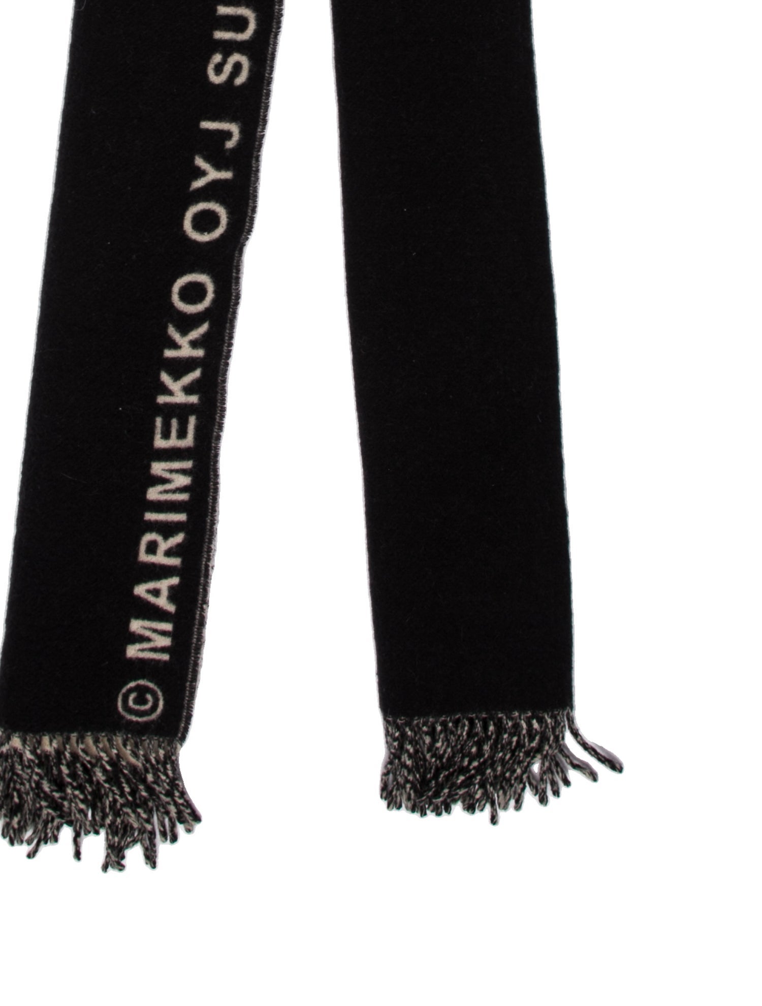 Marimekko Wool Printed Scarf