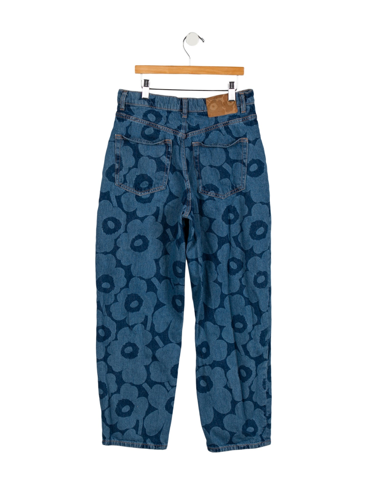 Marimekko Mid-Rise Straight Leg Jeans