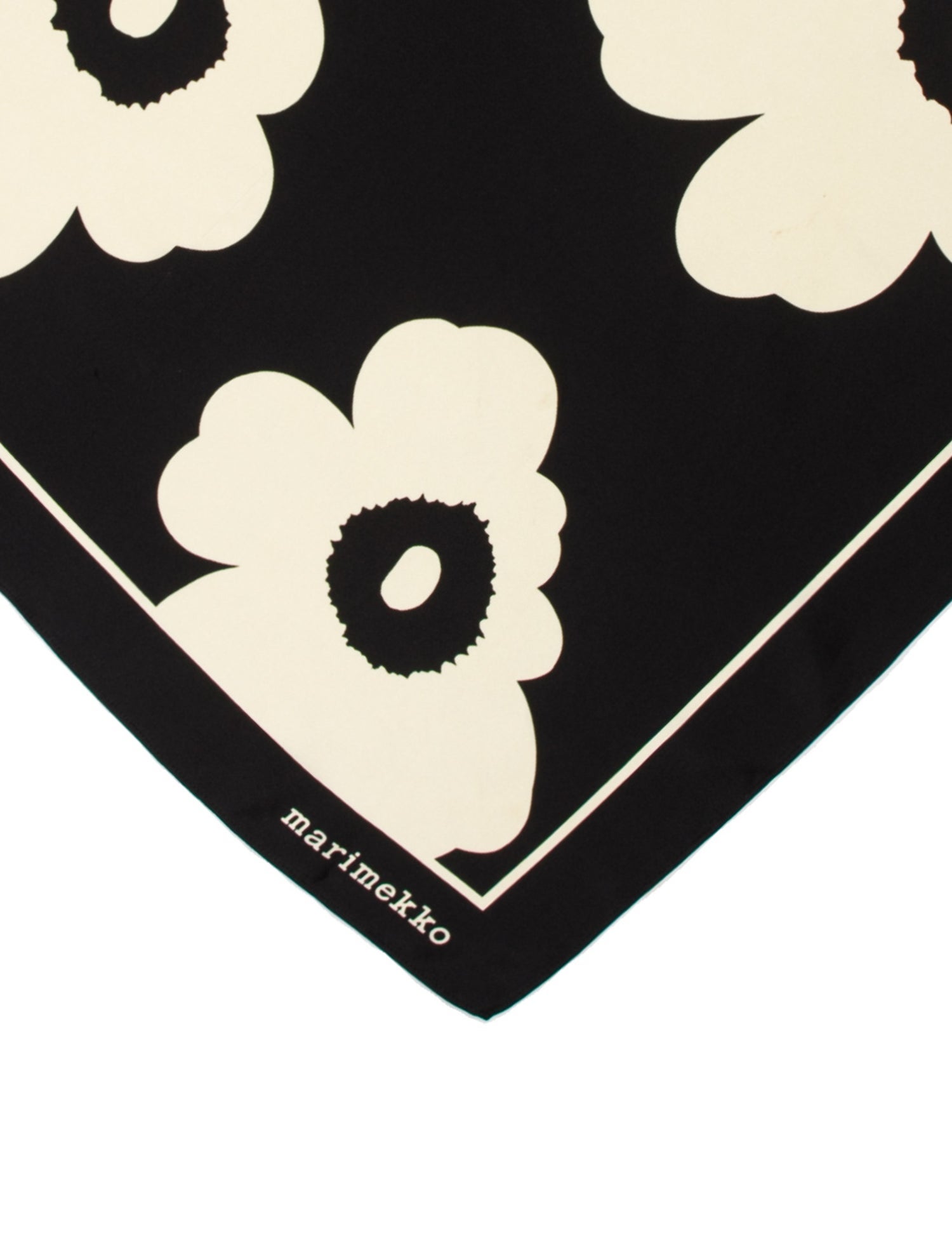 Marimekko Floral Print Scarf